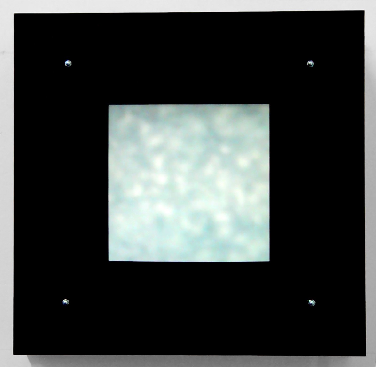 Writhe — computationally generated patterns under semi-frosted glass, created with Robert Goldschmidt